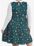 Hello Kitty And Friends Holiday Collar Dress Plus Size, MULTI, alternate
