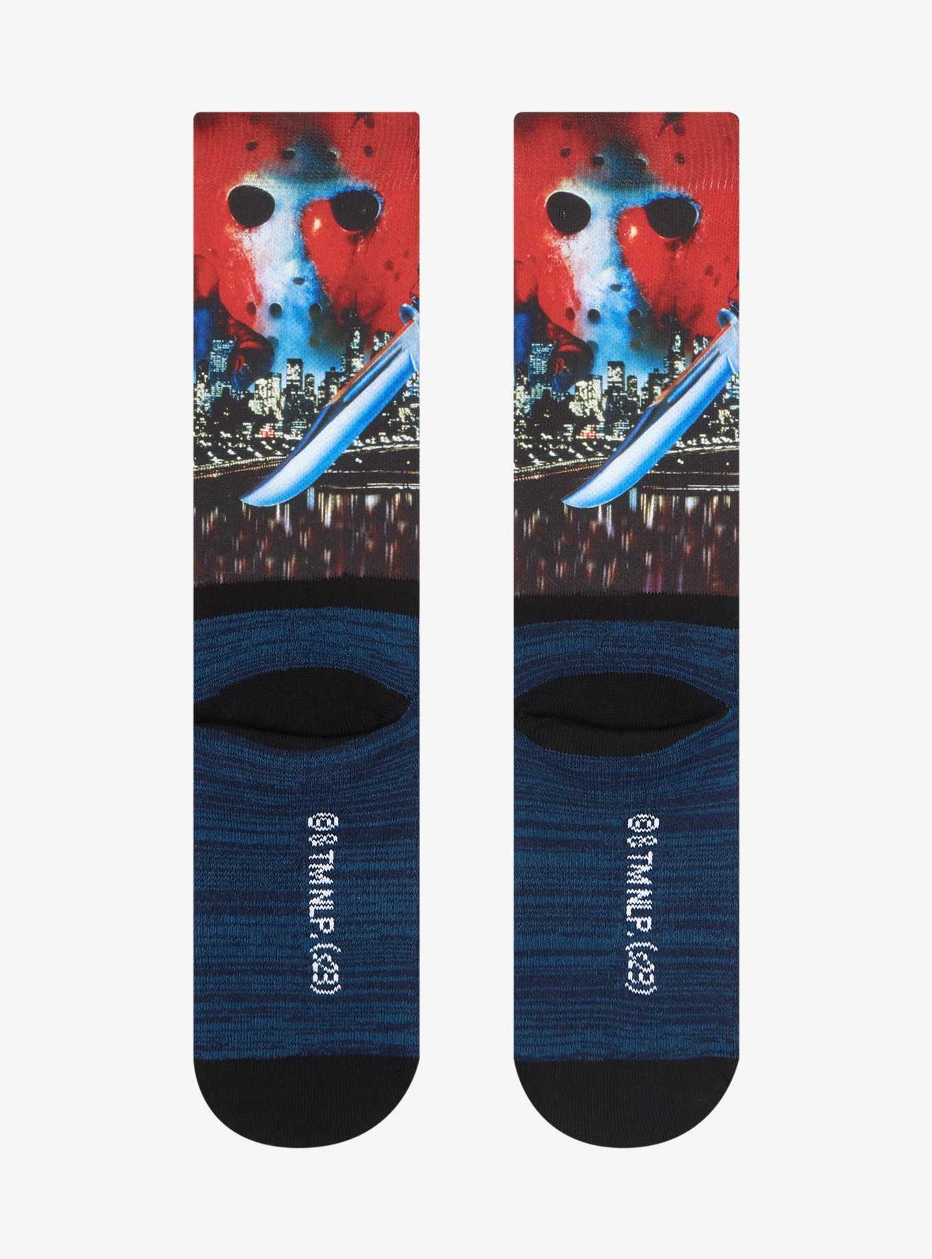 Friday The 13th No Place To Hide Crew Socks, , hi-res