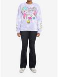 Hello Kitty And Friends Stars Lavender Tie-Dye Girls Sweatshirt, MULTI, alternate