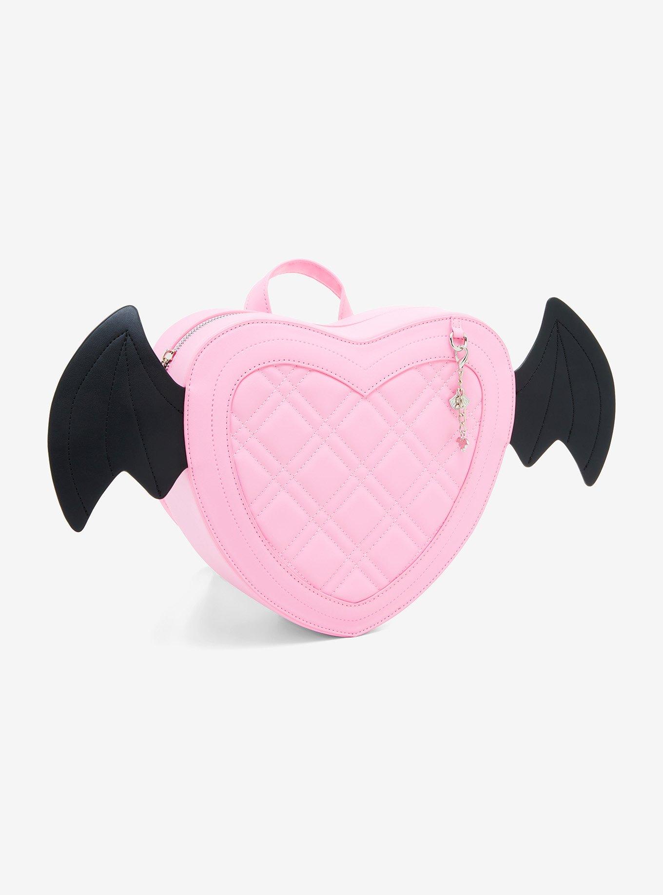 Monster High Draculaura Heart Bat Wings Mini Backpack, , alternate
