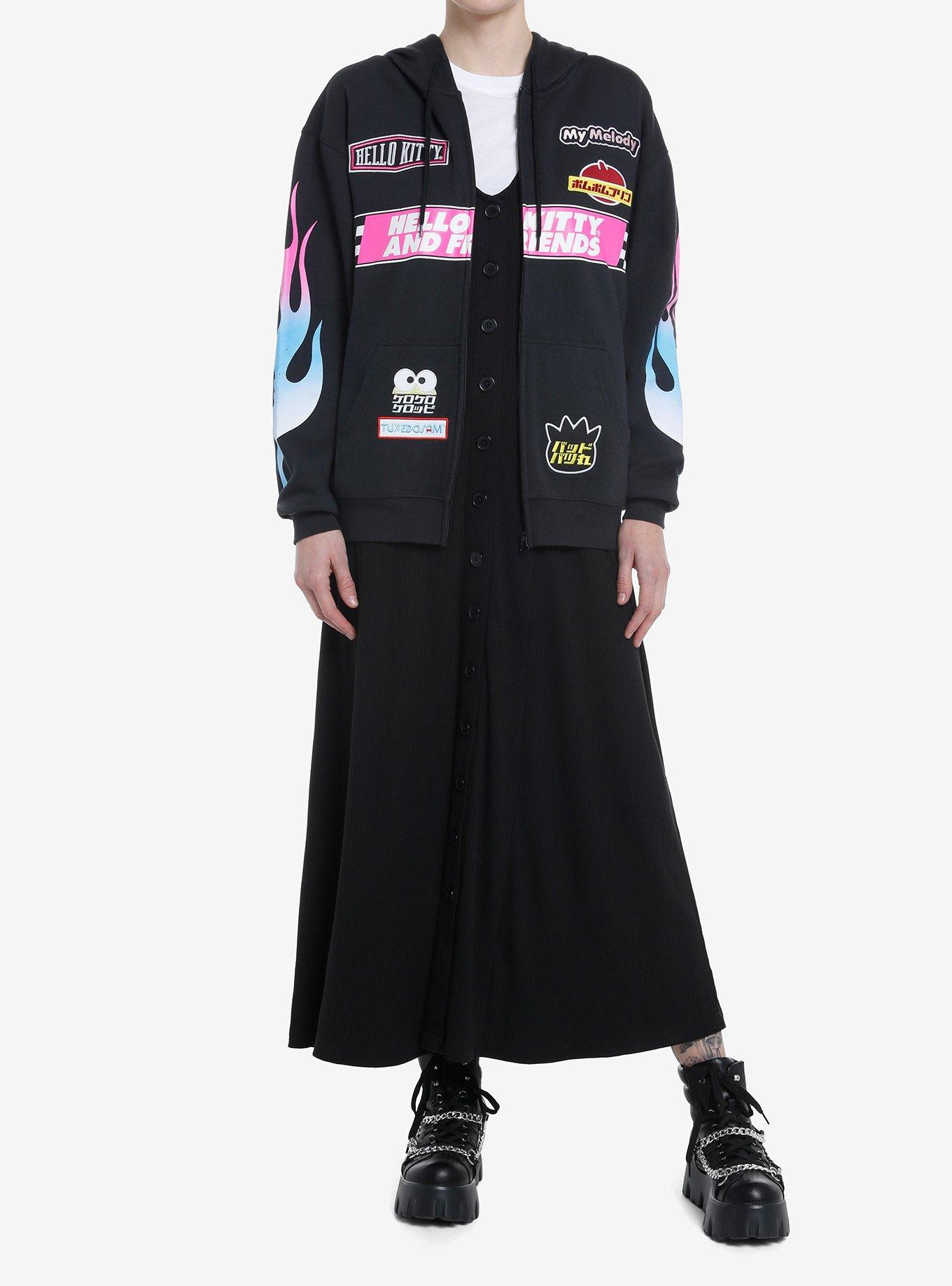 Hello Kitty And Friends Racing Logos Girls Hoodie, MULTI, alternate
