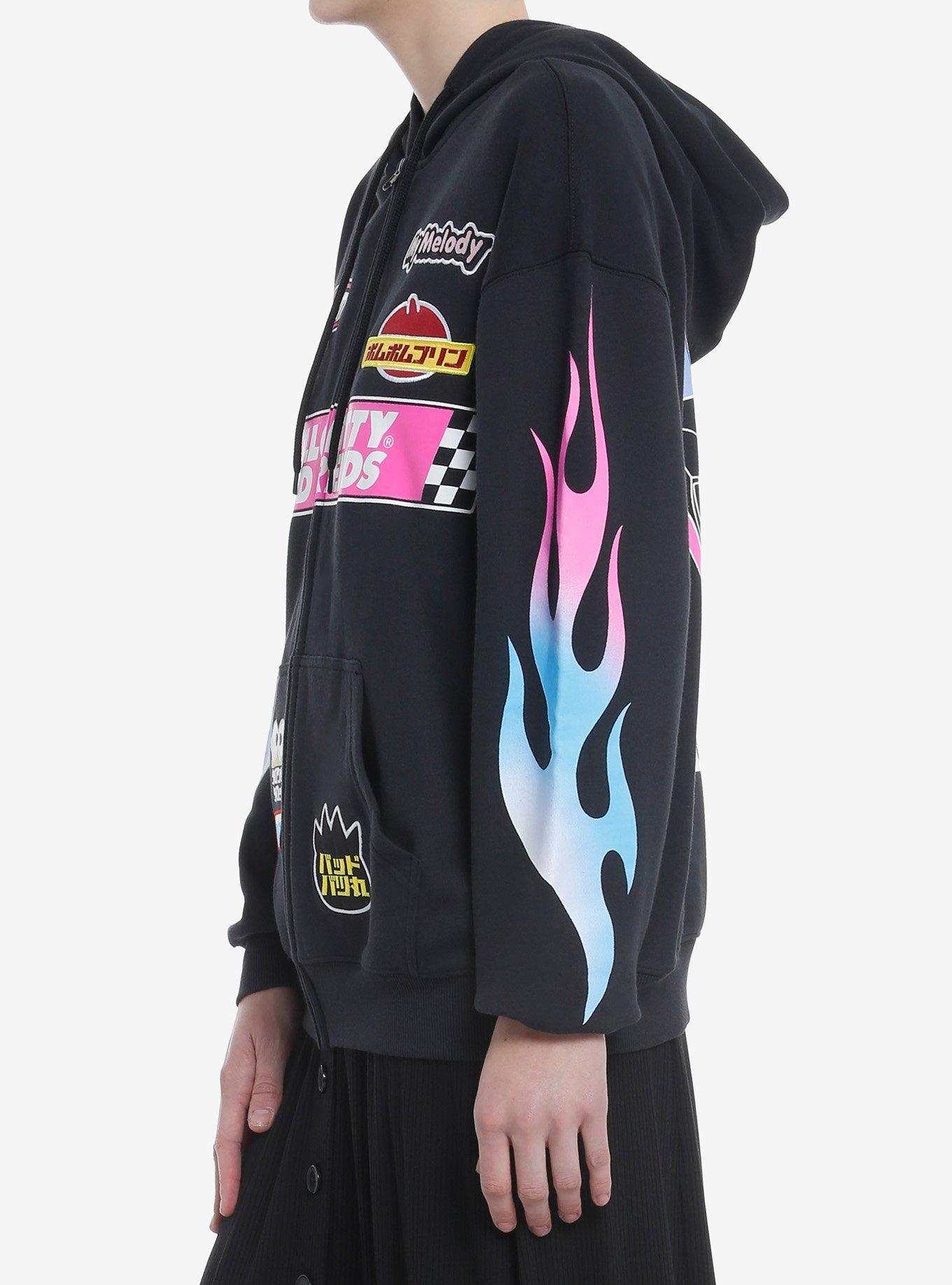 Hello Kitty And Friends Racing Logos Girls Hoodie, MULTI, alternate