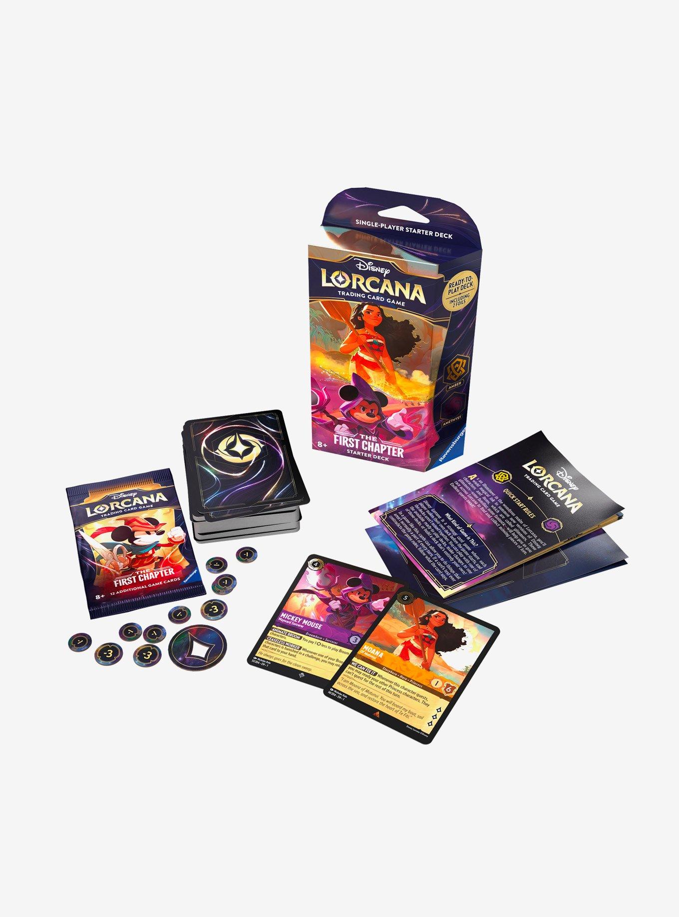 Disney Lorcana The First Chapter Trading Card Game Blind Box Starter Deck, , alternate