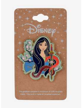 Disney Mulan Portrait Enamel Pin - BoxLunch Exclusive, , hi-res