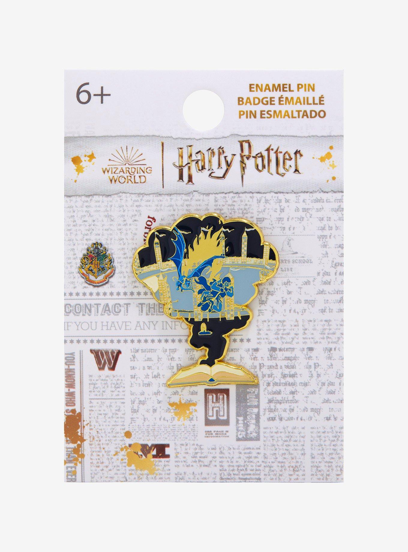 Loungefly Harry Potter Dragon Book Enamel Pin - BoxLunch Exclusive, , hi-res