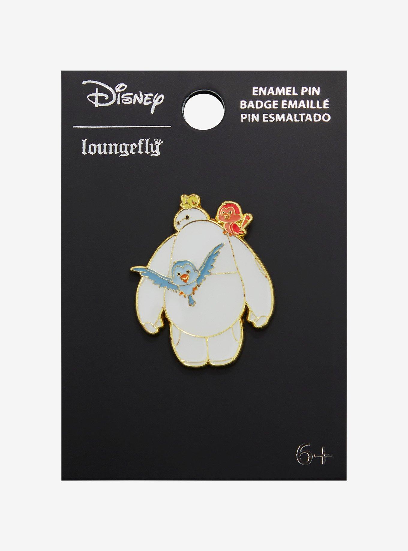 Loungefly Disney Big Hero 6 Baymax & Birds Enamel Pin - BoxLunch Exclusive, , alternate
