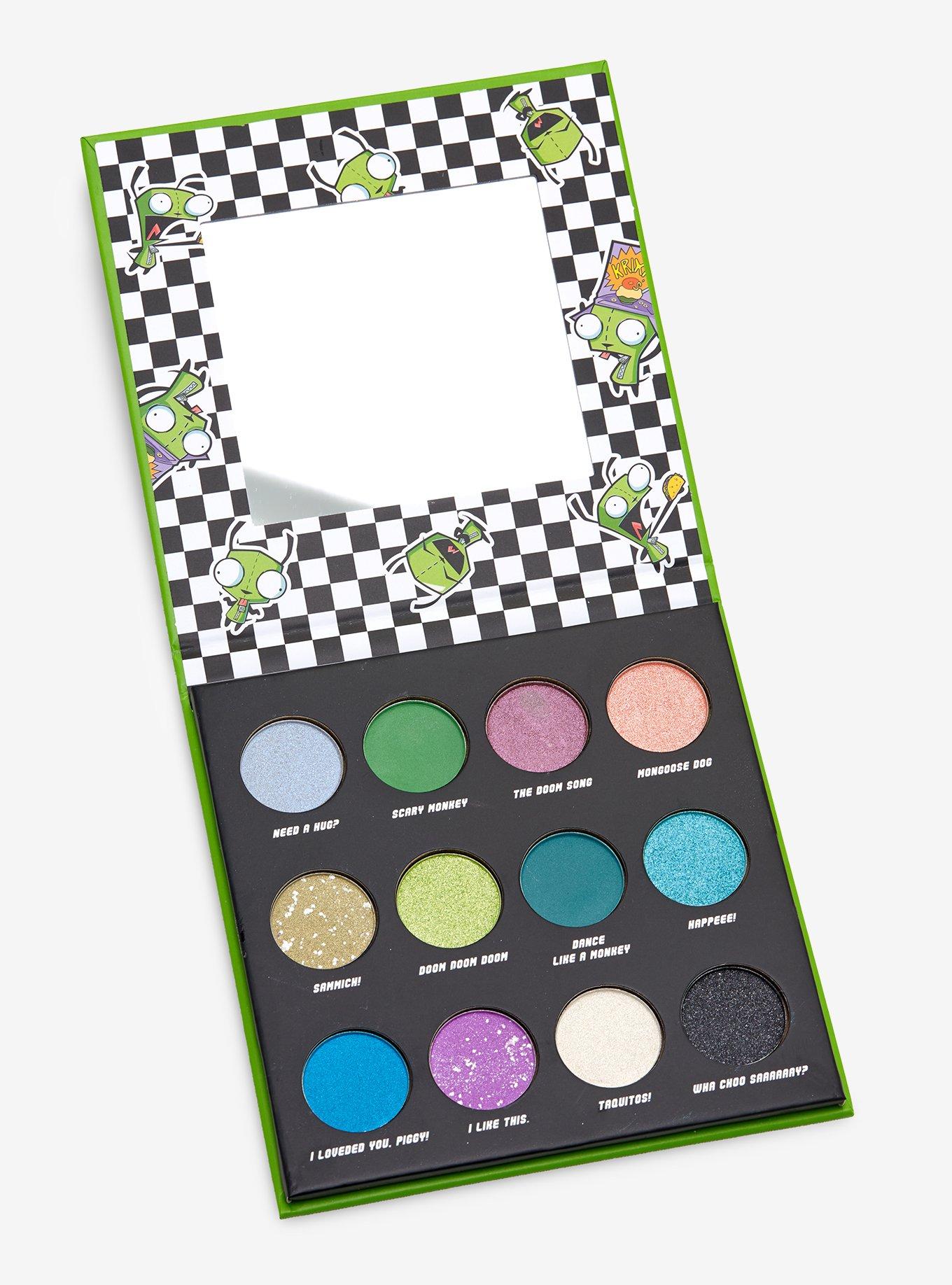 Invader Zim Eyeshadow & Highlighter Palette, , alternate