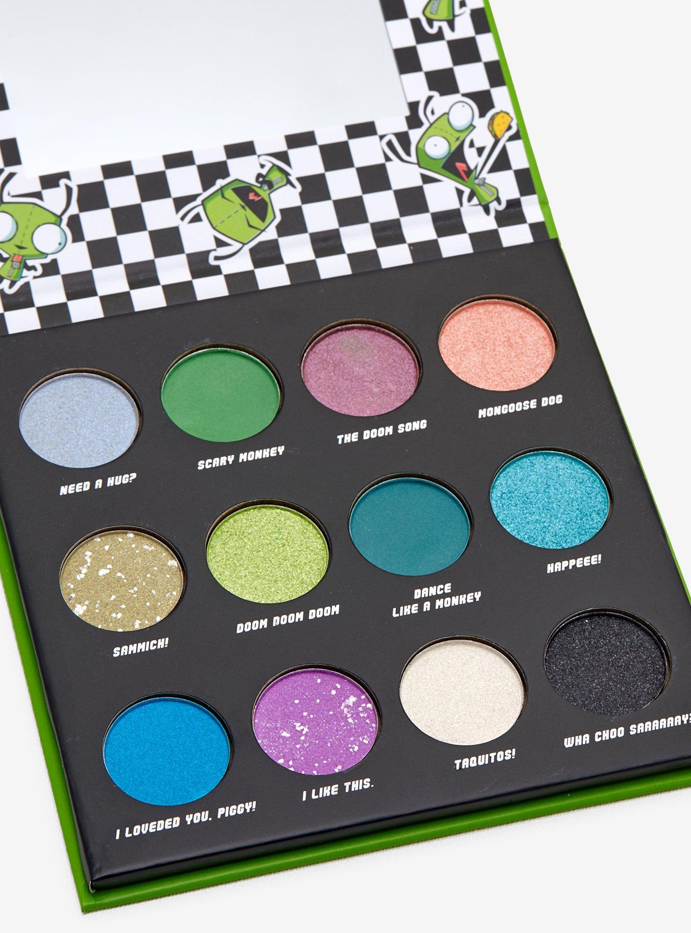 Invader Zim Eyeshadow & Highlighter Palette, , alternate