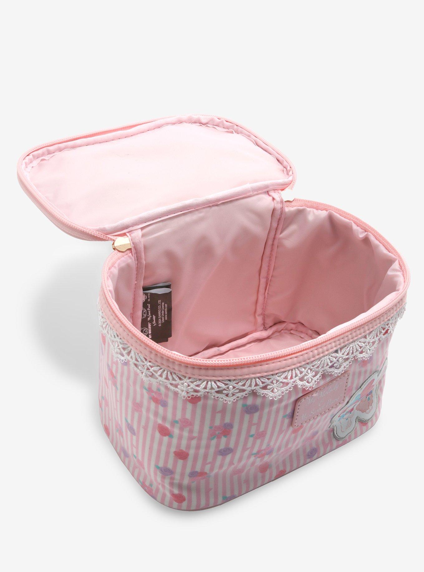 My Melody & My Sweet Piano Lace Makeup Bag, , hi-res