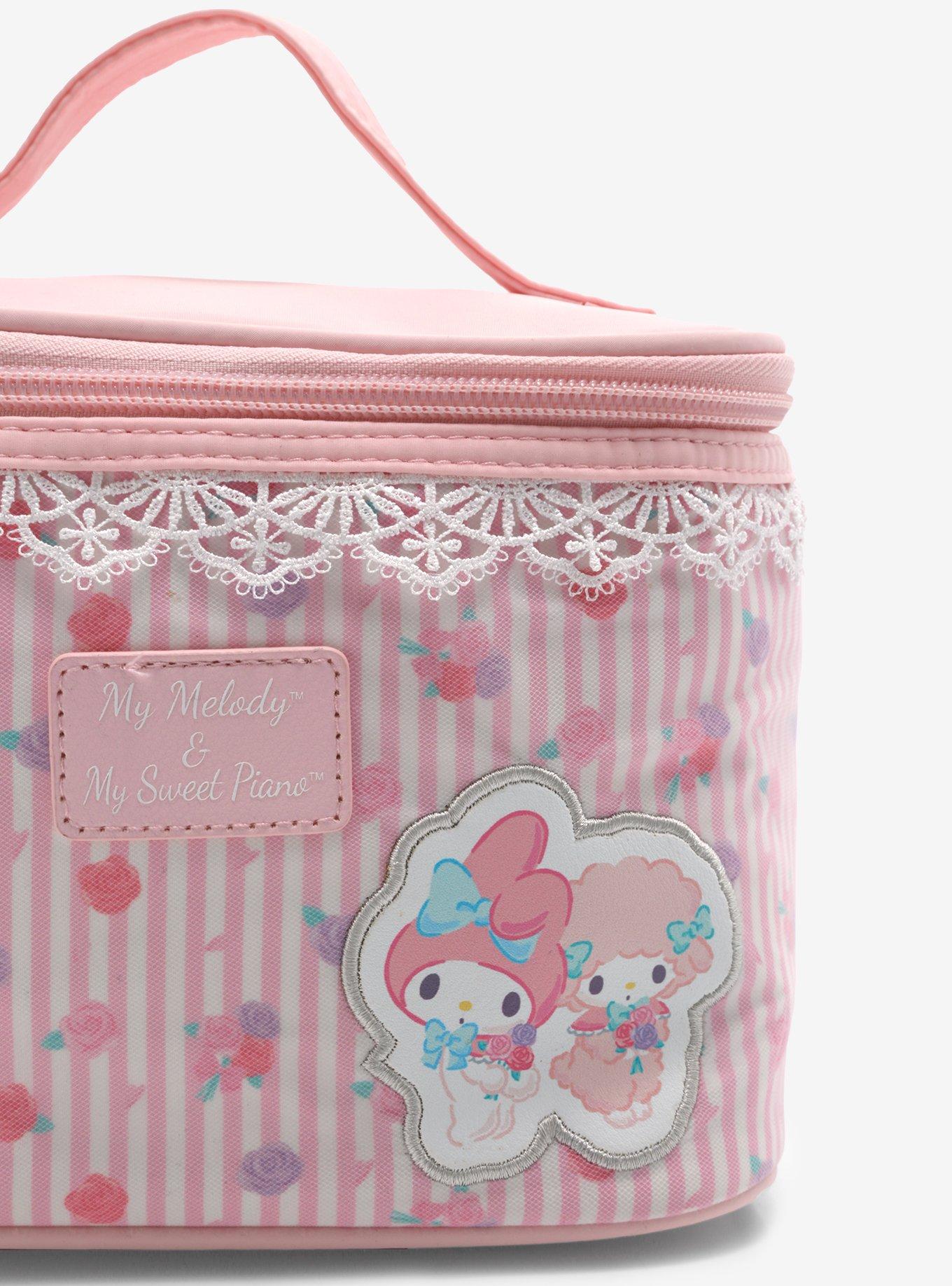 My Melody & My Sweet Piano Lace Makeup Bag, , alternate