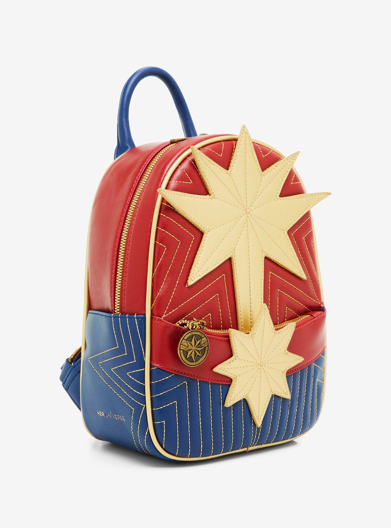 Her Universe Marvel The Marvels Captain Marvel Mini Backpack, , alternate