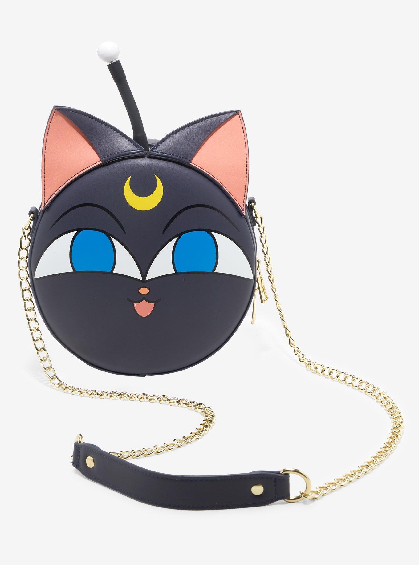 Pretty Guardian Sailor Moon Luna-P Ball Figural Crossbody Bag, , alternate