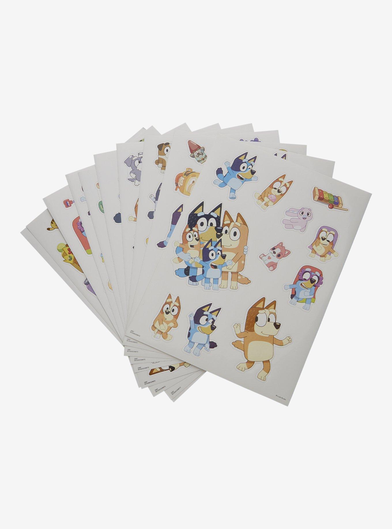 Bluey Characters Sticker Variety Pack, , alternate