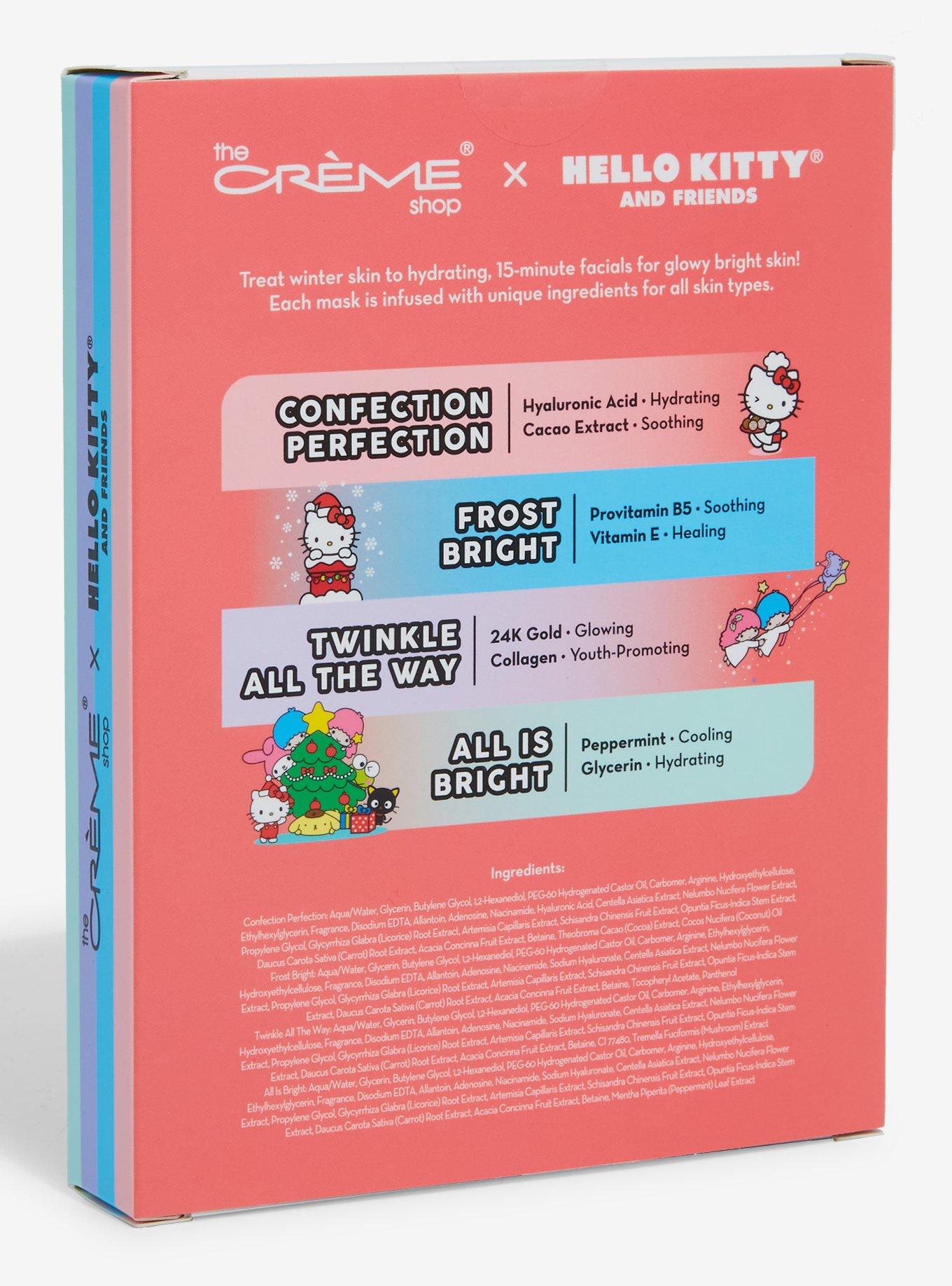 The Creme Shop Hello Kitty And Friends Hello Holidays Essence Sheet Mask Set, , alternate