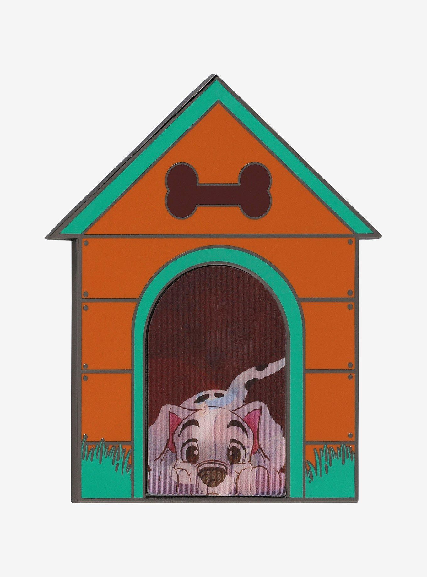 Loungefly Disney Dogs Doghouse Venticular Enamel Pin, , alternate