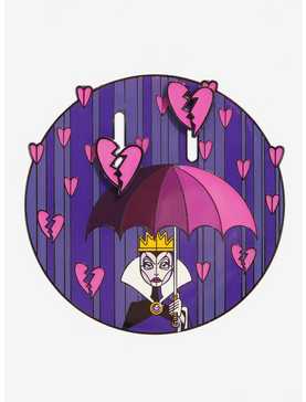 Loungefly Disney Villains Evil Queen Broken Hearts Enamel Pin, , hi-res