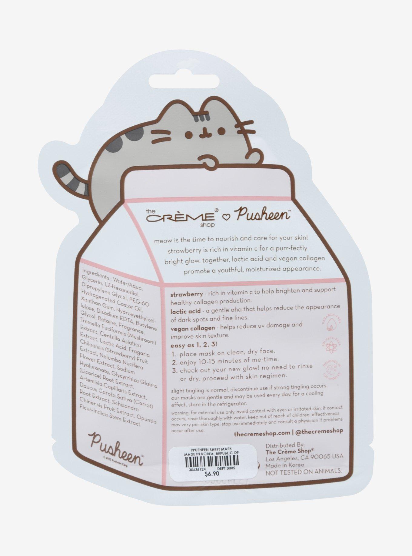 The Creme Shop Pusheen Strawberry Facial Sheet Mask, , alternate - view 2