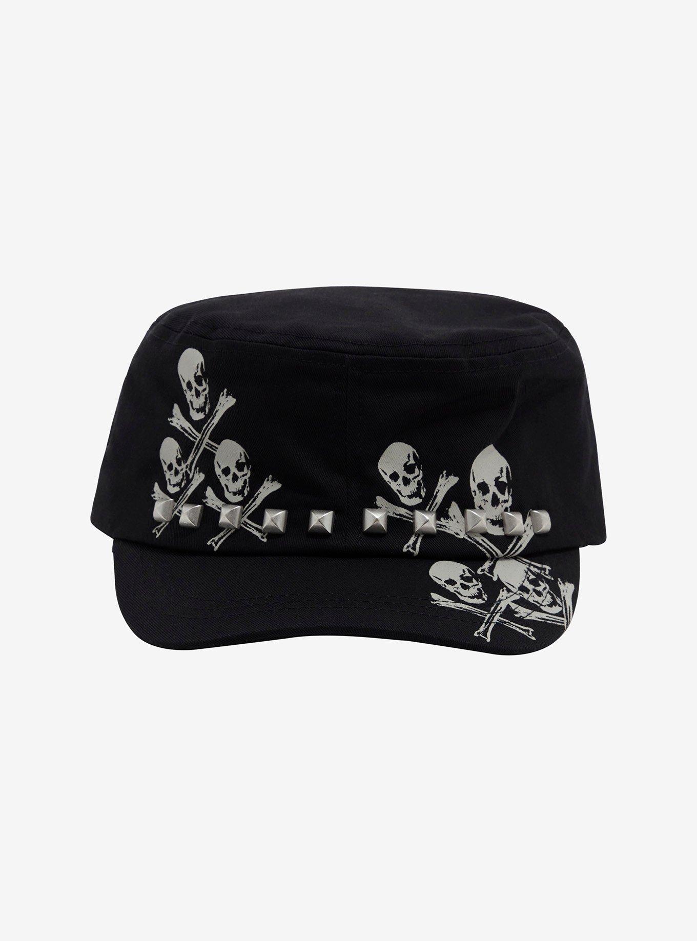 Stud Skulls Cadet Hat, , alternate
