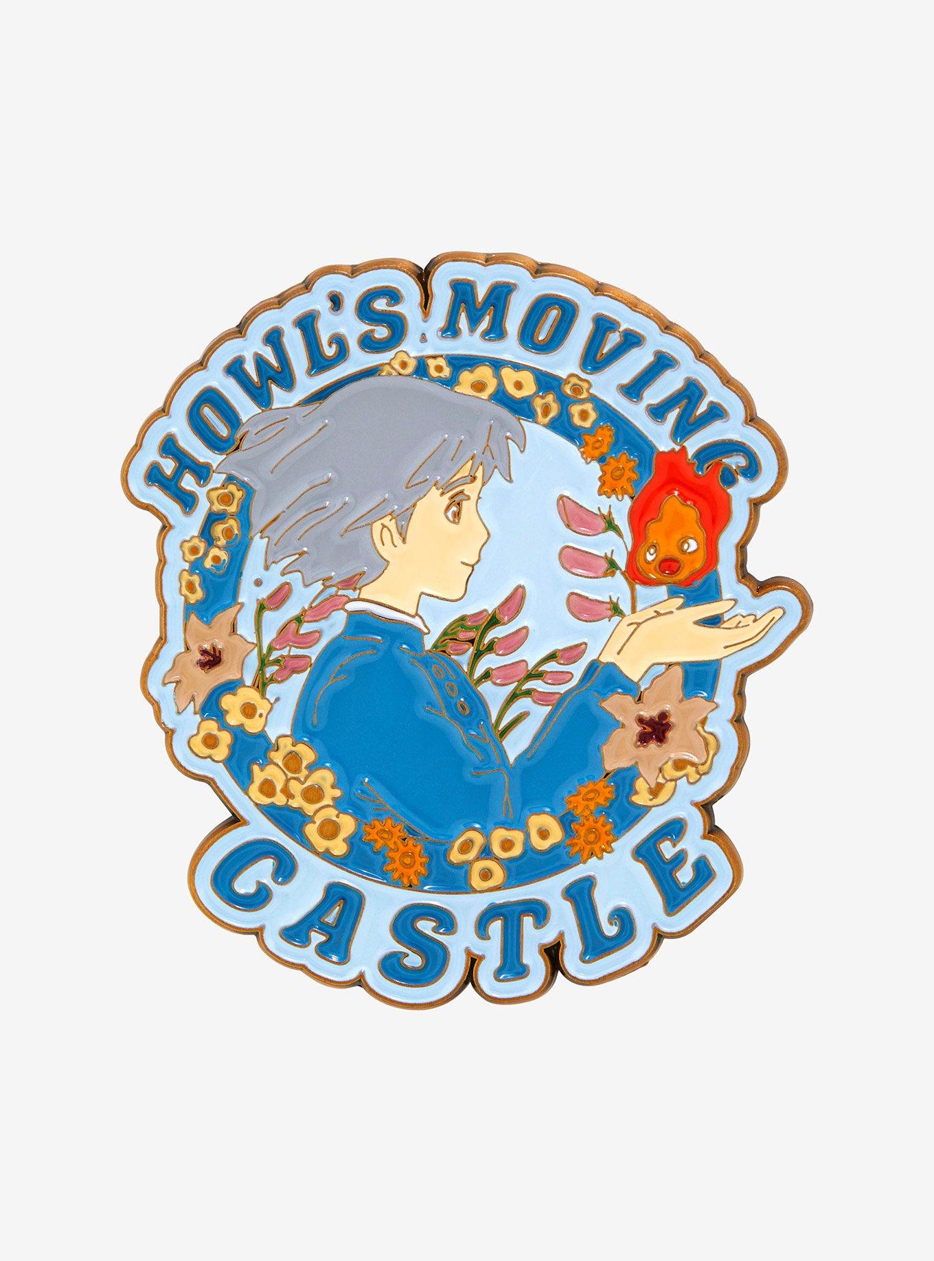 Studio Ghibli Howl's Moving Castle Sophie & Calcifer Frame Enamel Pin - BoxLunch Exclusive