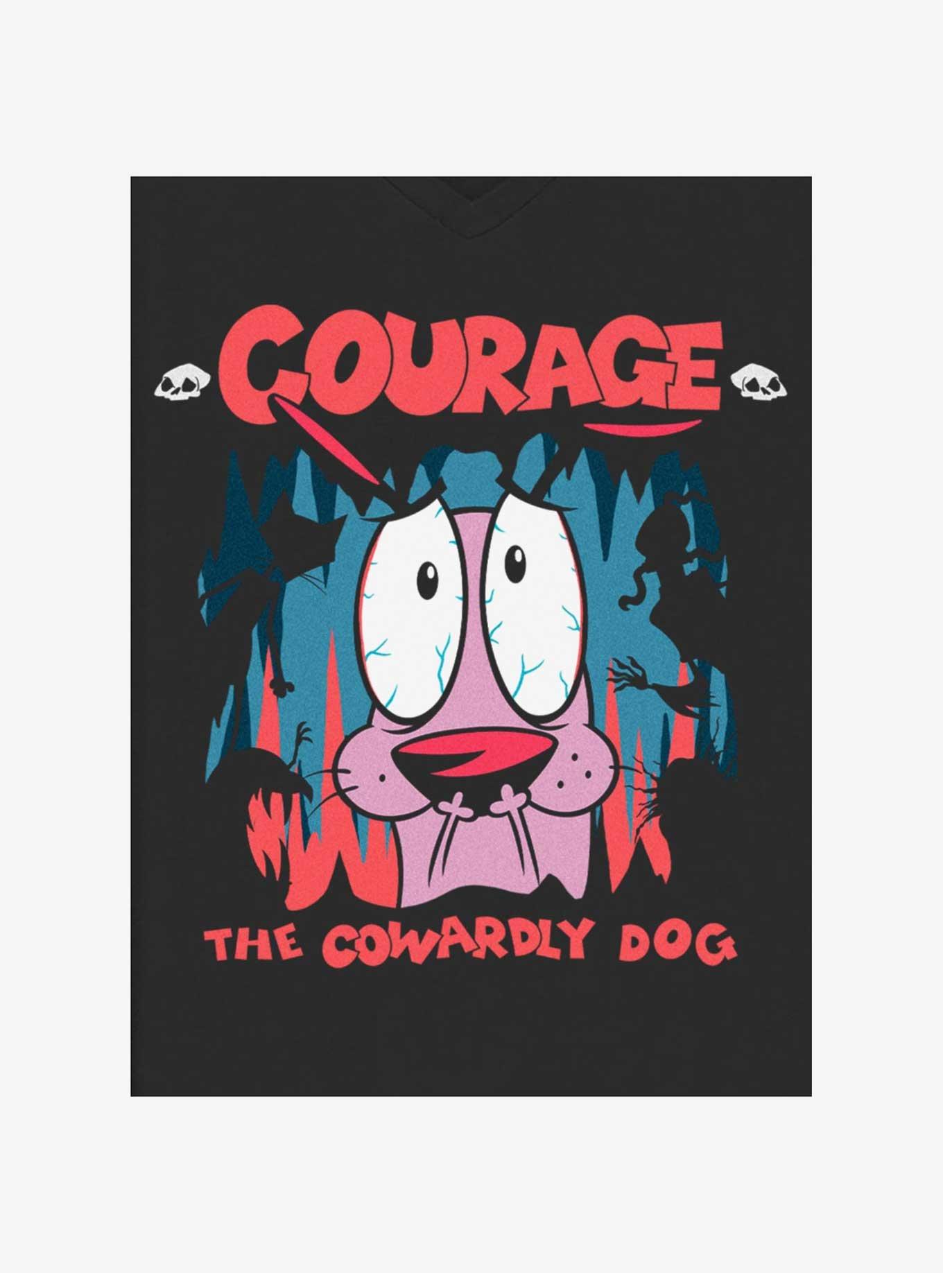 Courage the Cowardly Dog Courage Cave Big & Tall T-Shirt