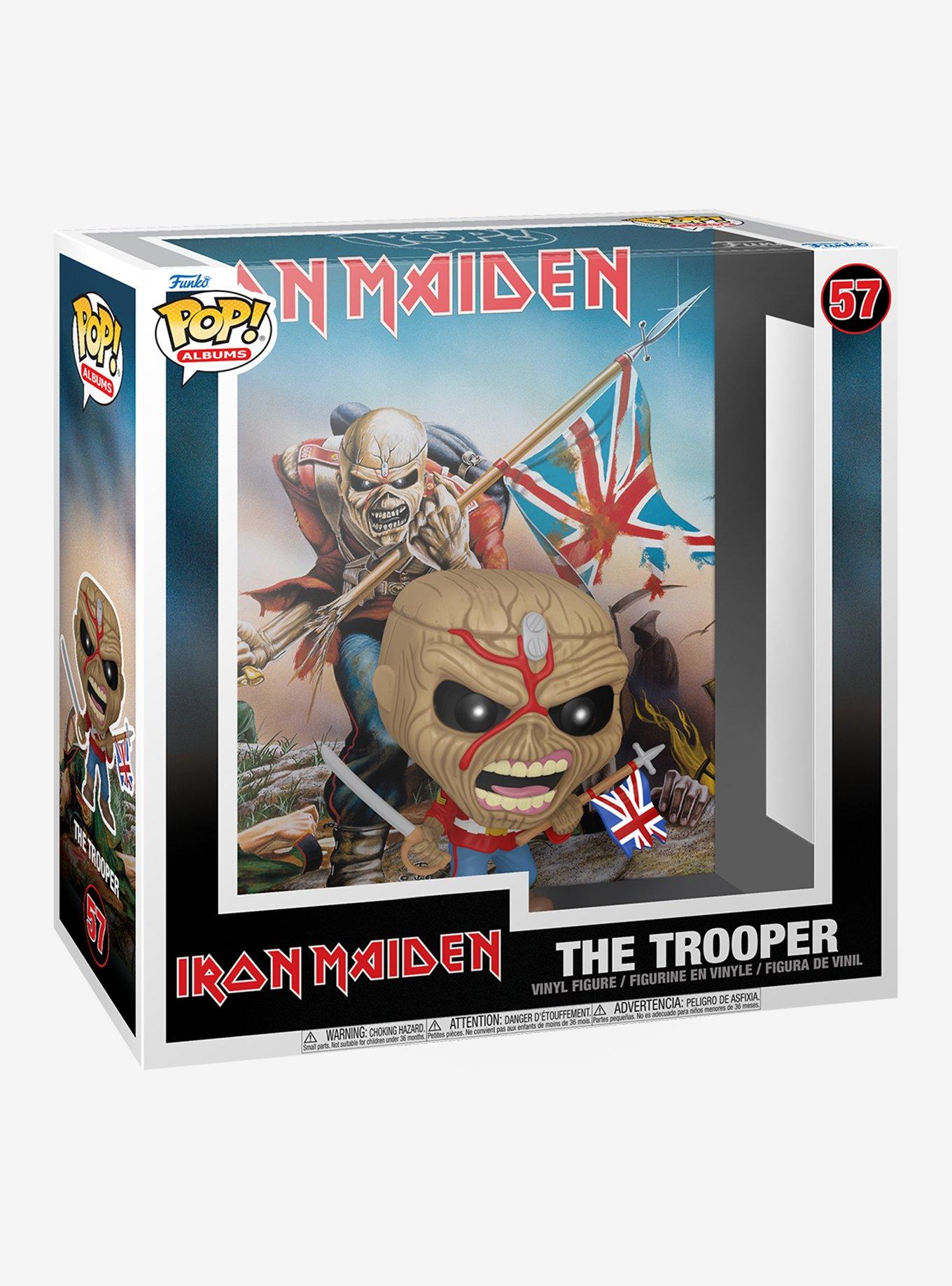 Funko Iron Maiden Pop! Albums The Trooper Vinyl Figure, , alternate