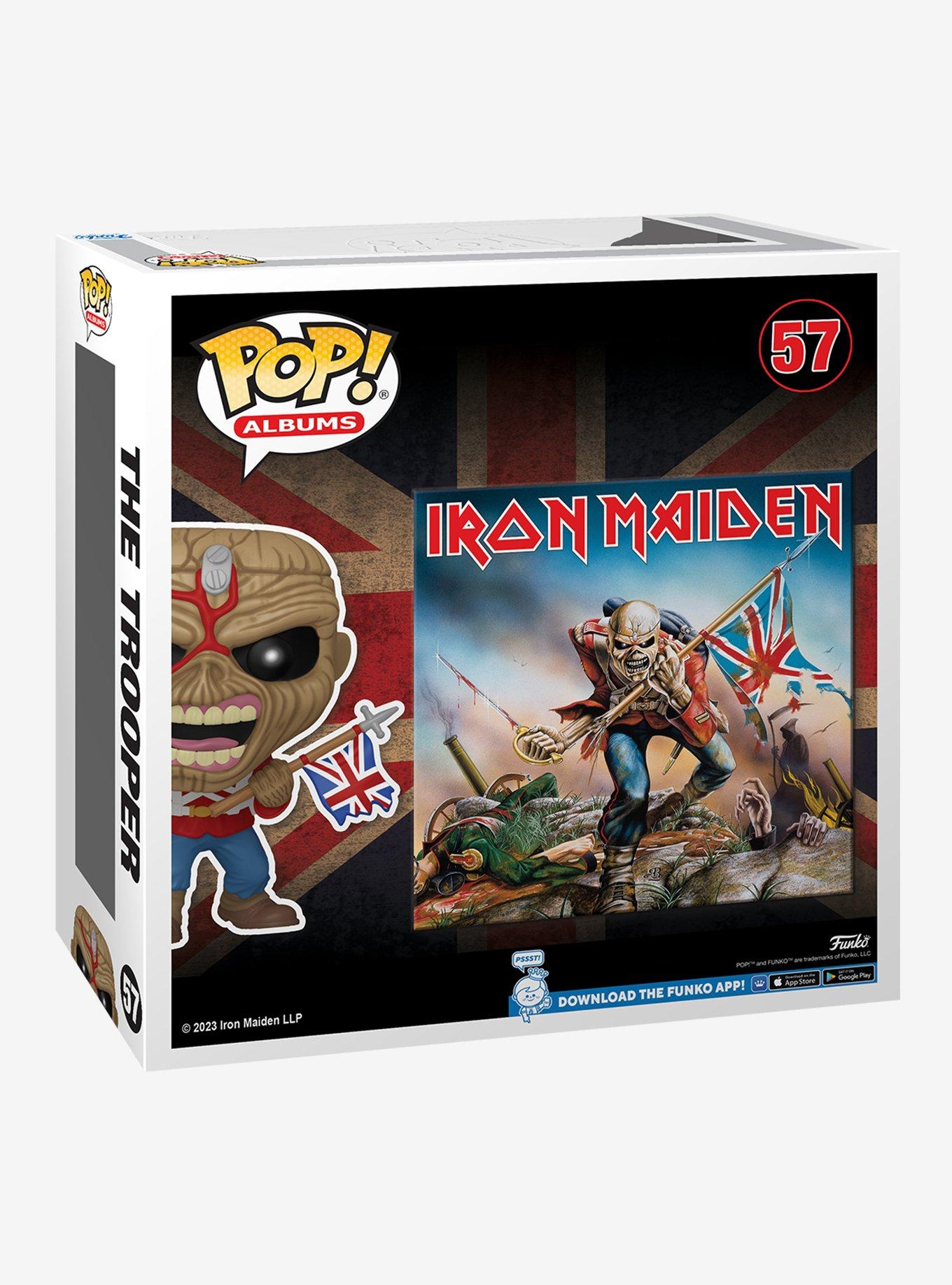 Funko Iron Maiden Pop! Albums The Trooper Vinyl Figure, , alternate