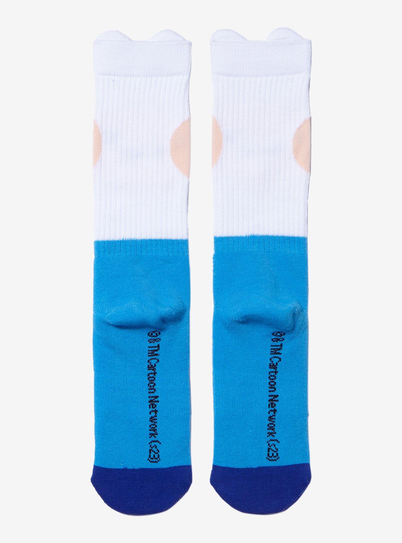 Adventure Time Finn Crew Socks, , alternate