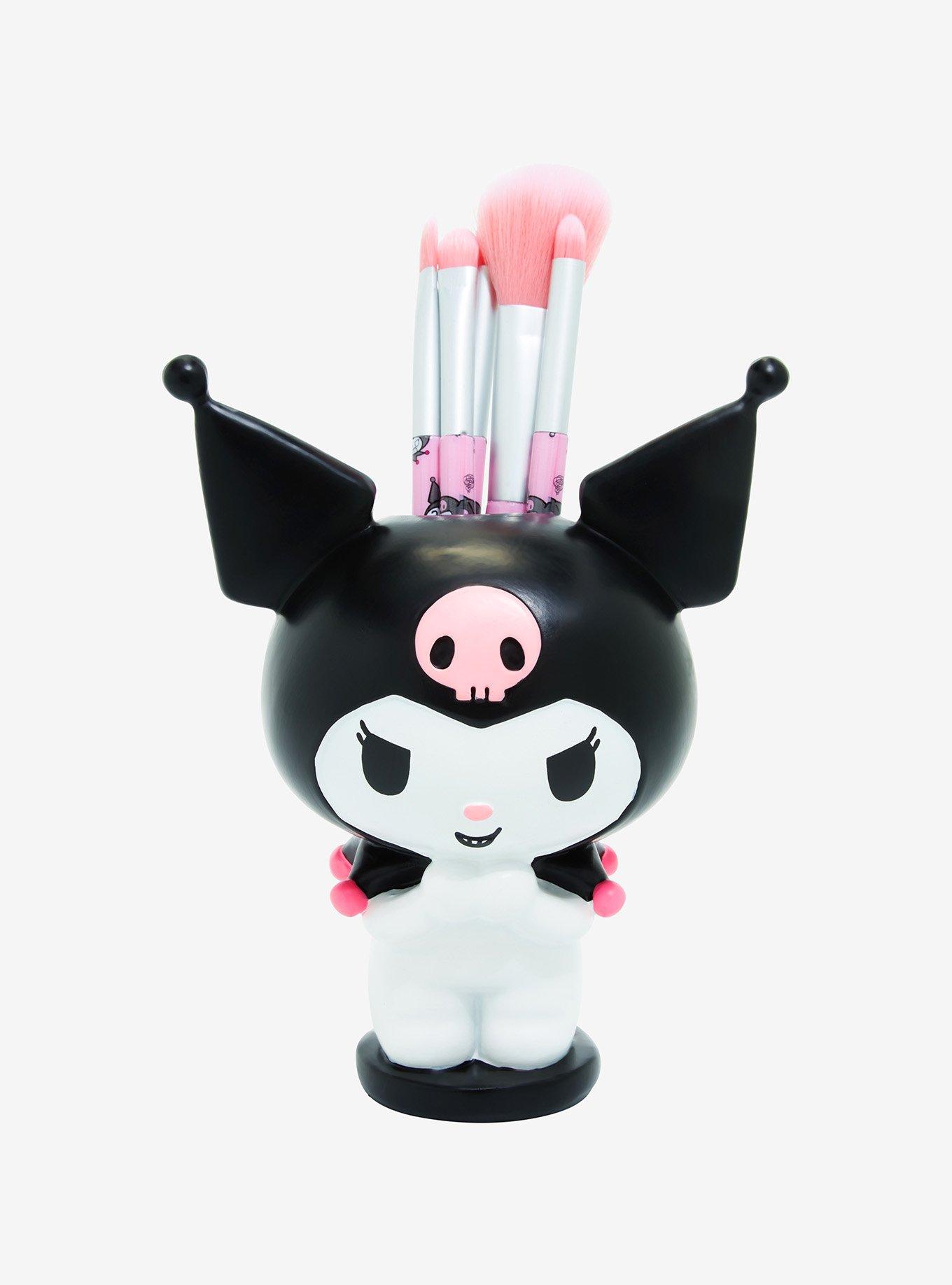 Sanrio Kuromi Figural Makeup Brush Holder and Brush Set - BoxLunch Exclusive, , alternate