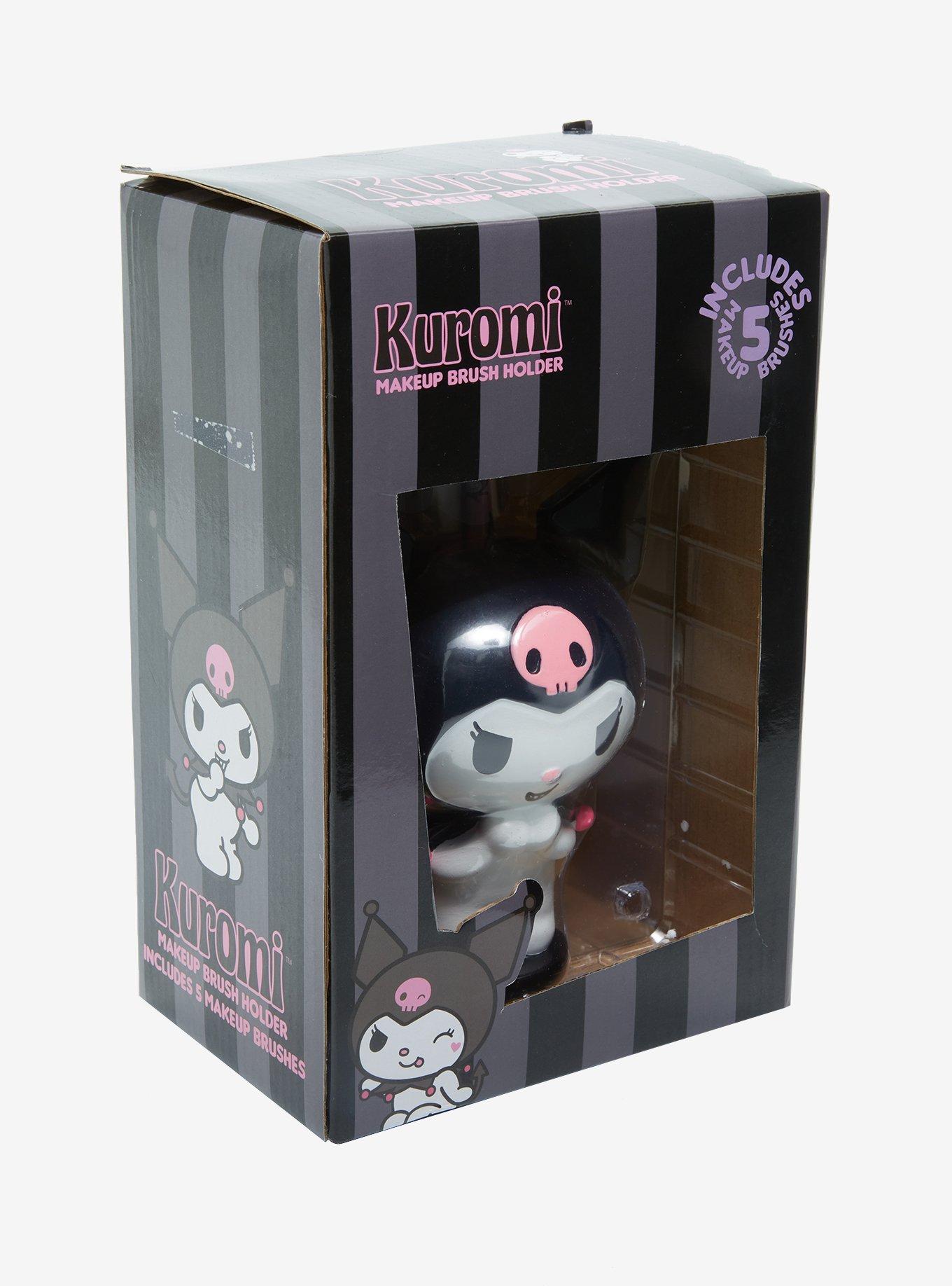 Sanrio Kuromi Figural Makeup Brush Holder and Brush Set - BoxLunch Exclusive, , alternate