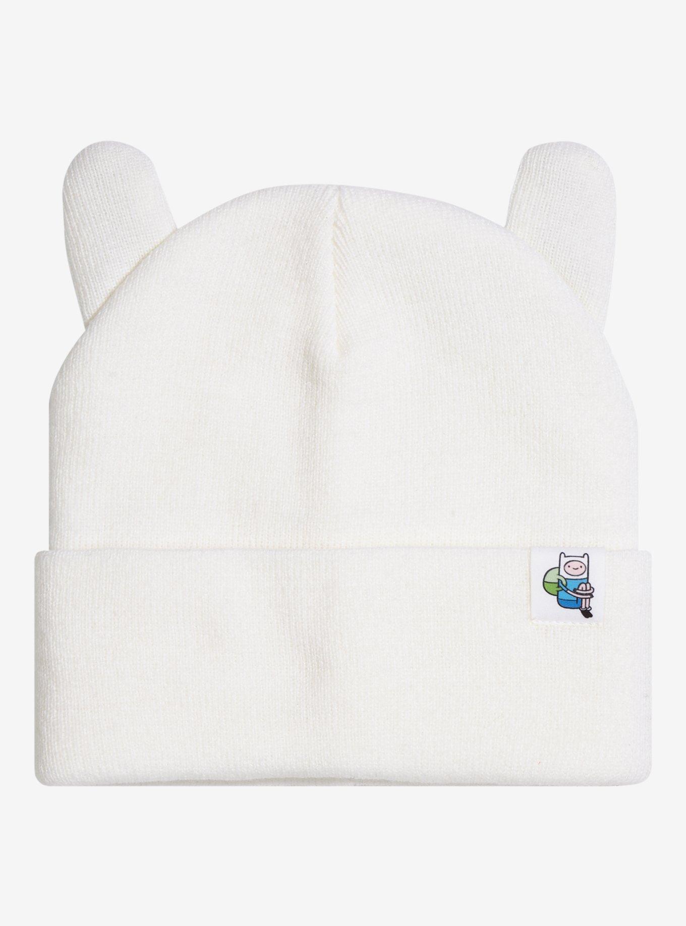 Adventure Time Figural Finn Cuff Beanie - BoxLunch Exclusive, , alternate