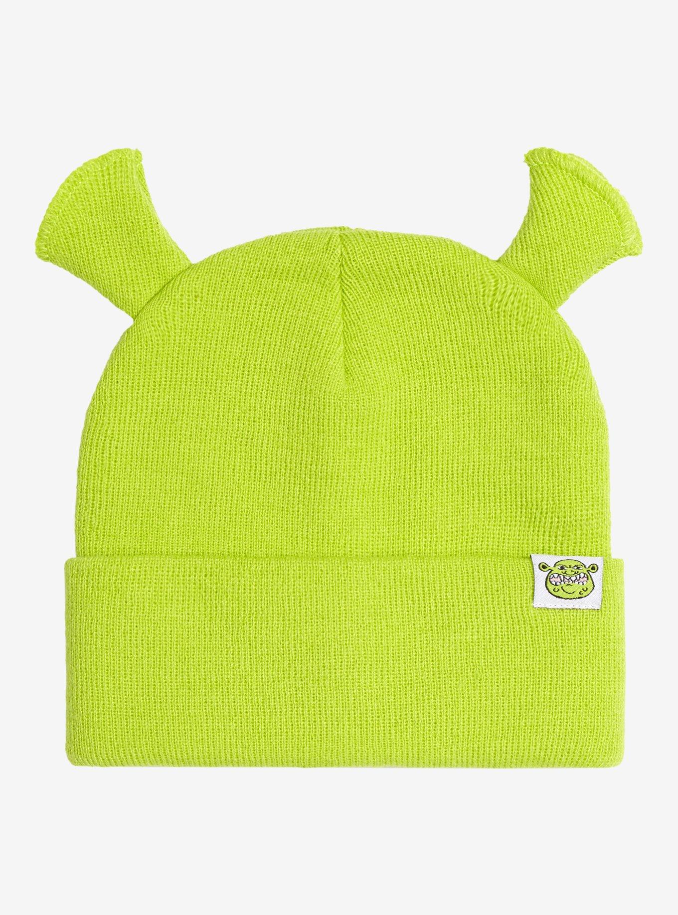 Shrek Figural Shrek Ears Cuff Beanie - BoxLunch Exclusive, , hi-res