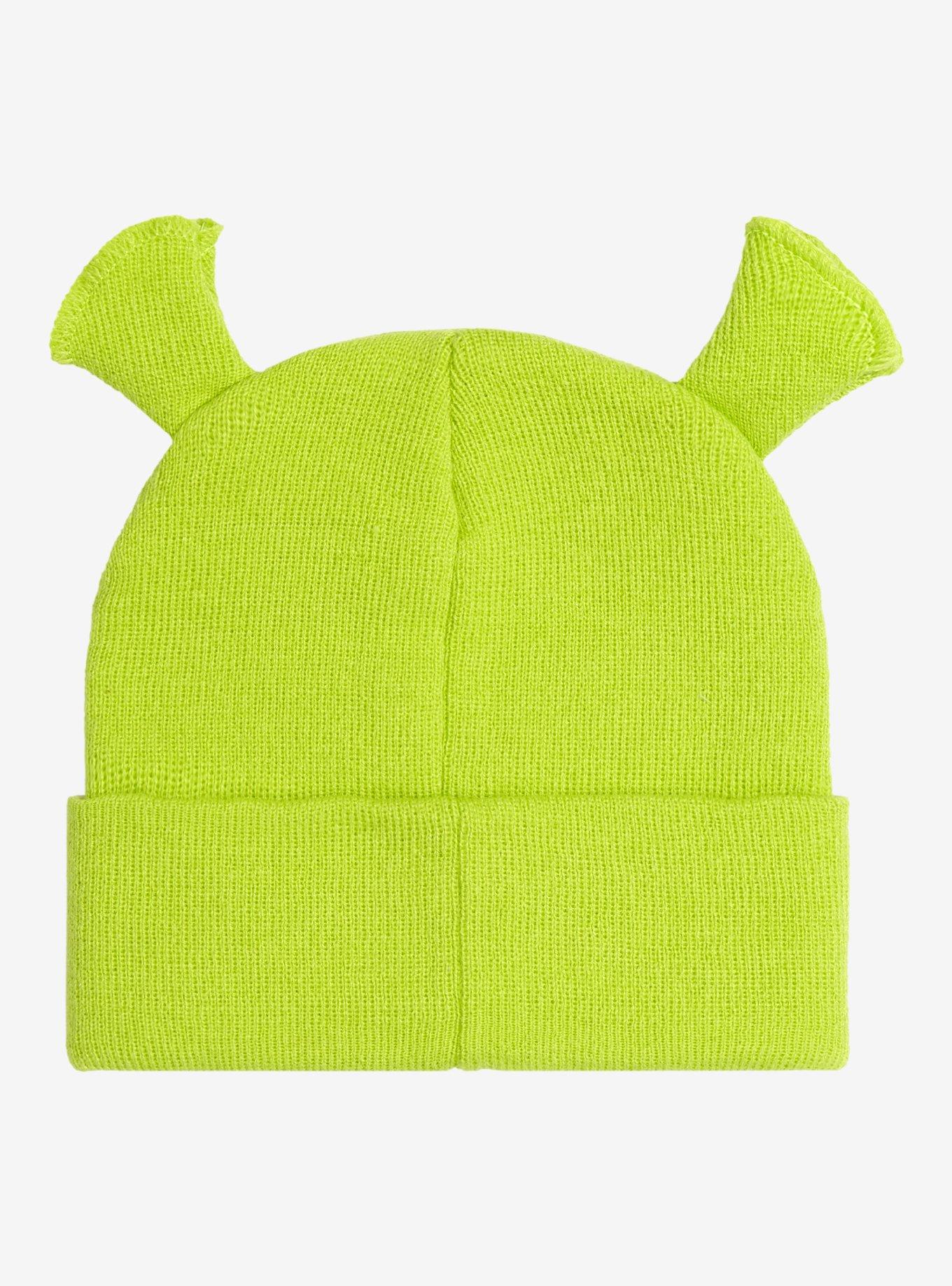 Shrek Figural Shrek Ears Cuff Beanie - BoxLunch Exclusive, , hi-res