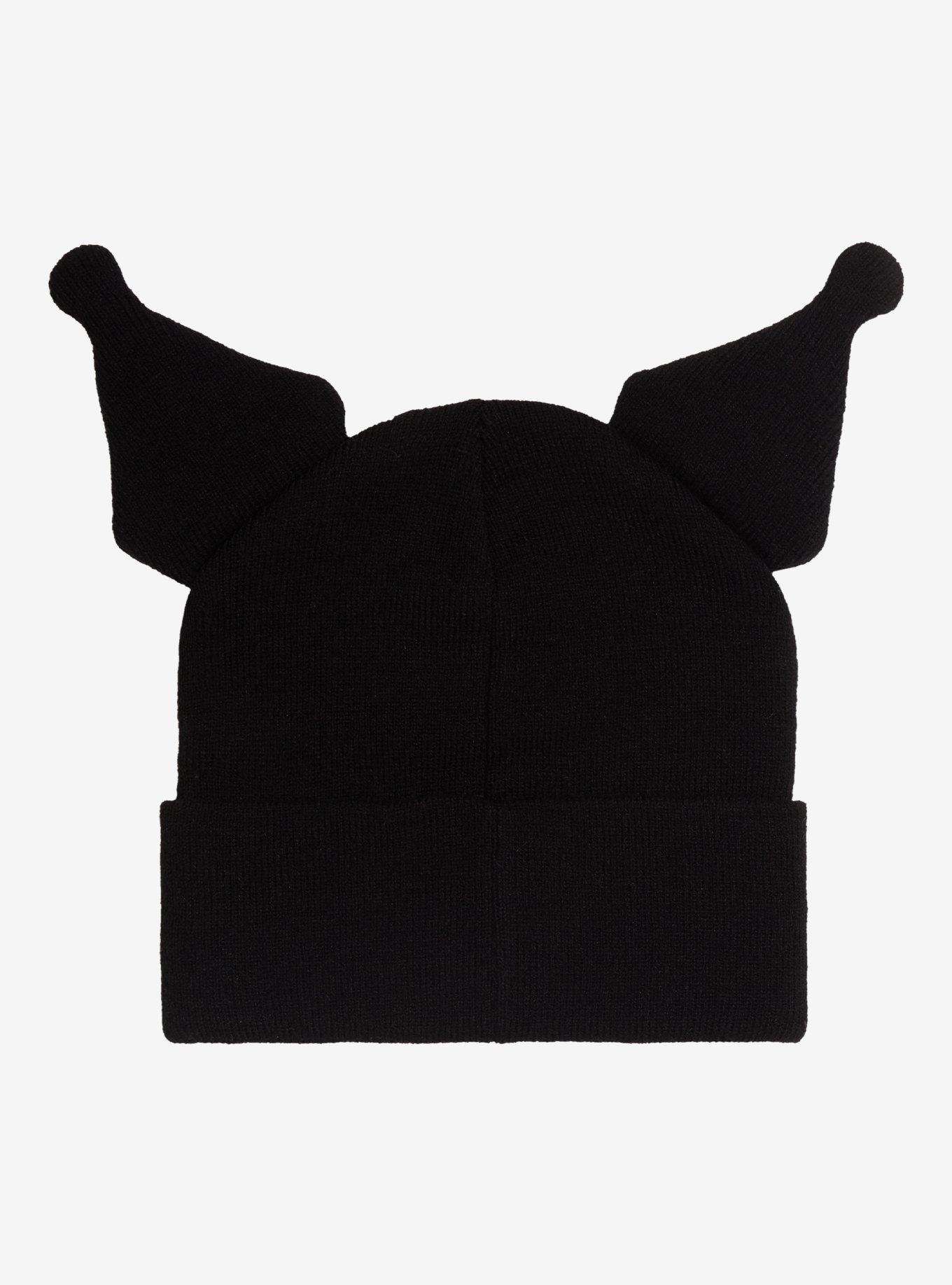 Sanrio Kuromi Figural Cuff Beanie - BoxLunch Exclusive, , alternate