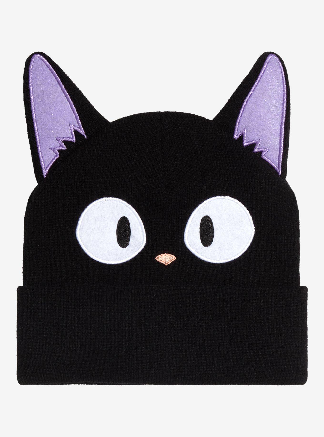 Studio Ghibli Kiki's Delivery Service Jiji Figural Beanie - BoxLunch Exclusive, , hi-res