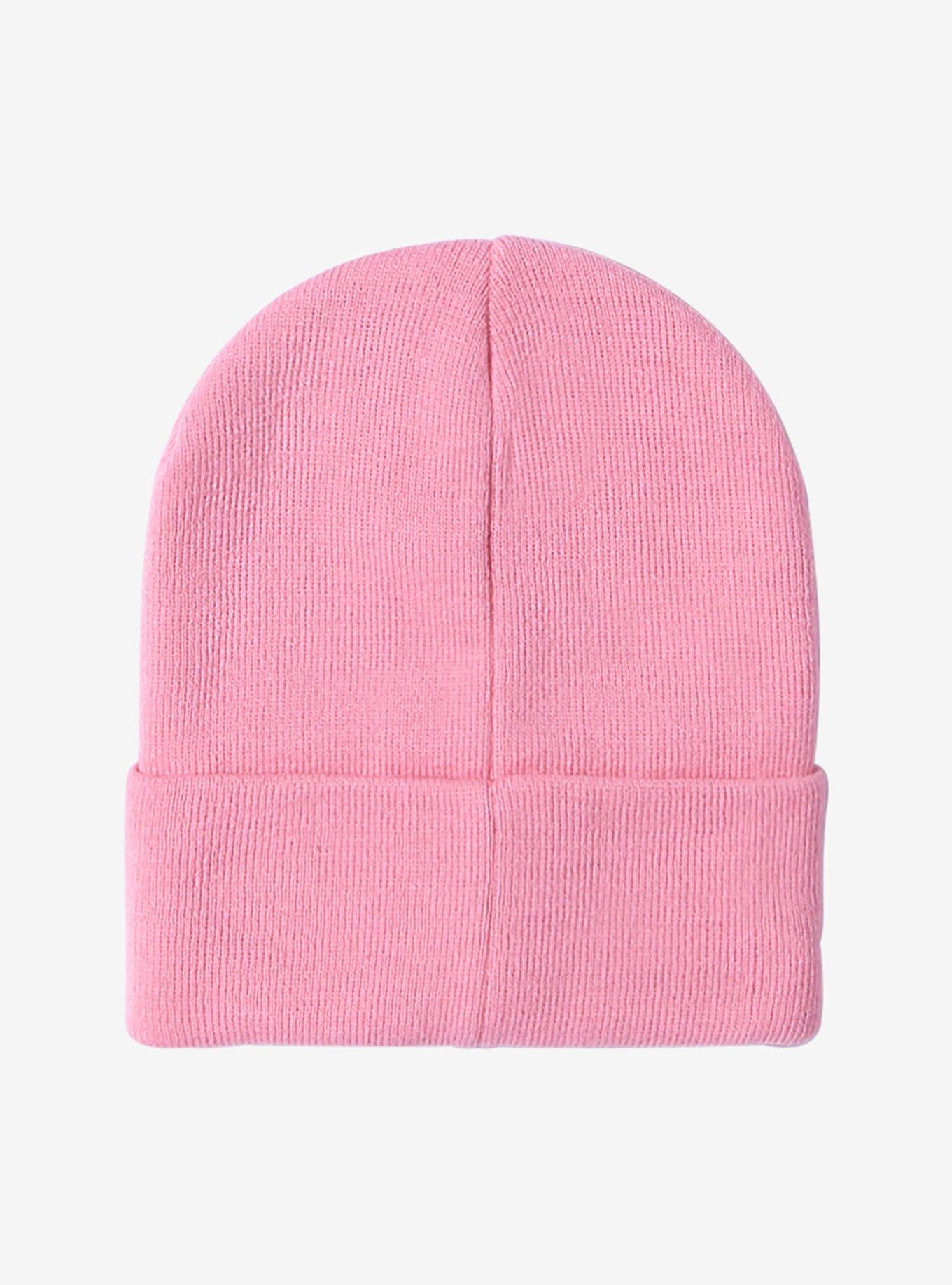 Nintendo Kirby Face Pink Beanie, , alternate