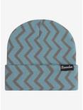 Harry Potter Ravenclaw Zig Zag Patterned Cuff Beanie - BoxLunch Exclusive, , alternate