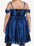 Interview With The Vampire Claudia Lace-Up Dress Plus Size, BLUE, alternate