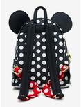 Loungefly Disney Minnie Mouse Black & Red Polka Dot Mini Backpack, , alternate