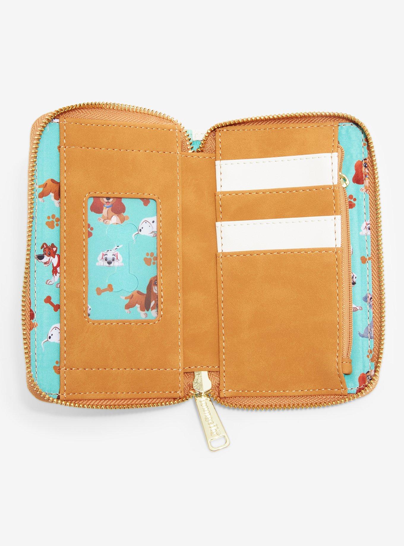 Loungefly Disney Doghouse Lenticular Zipper Wallet, , alternate