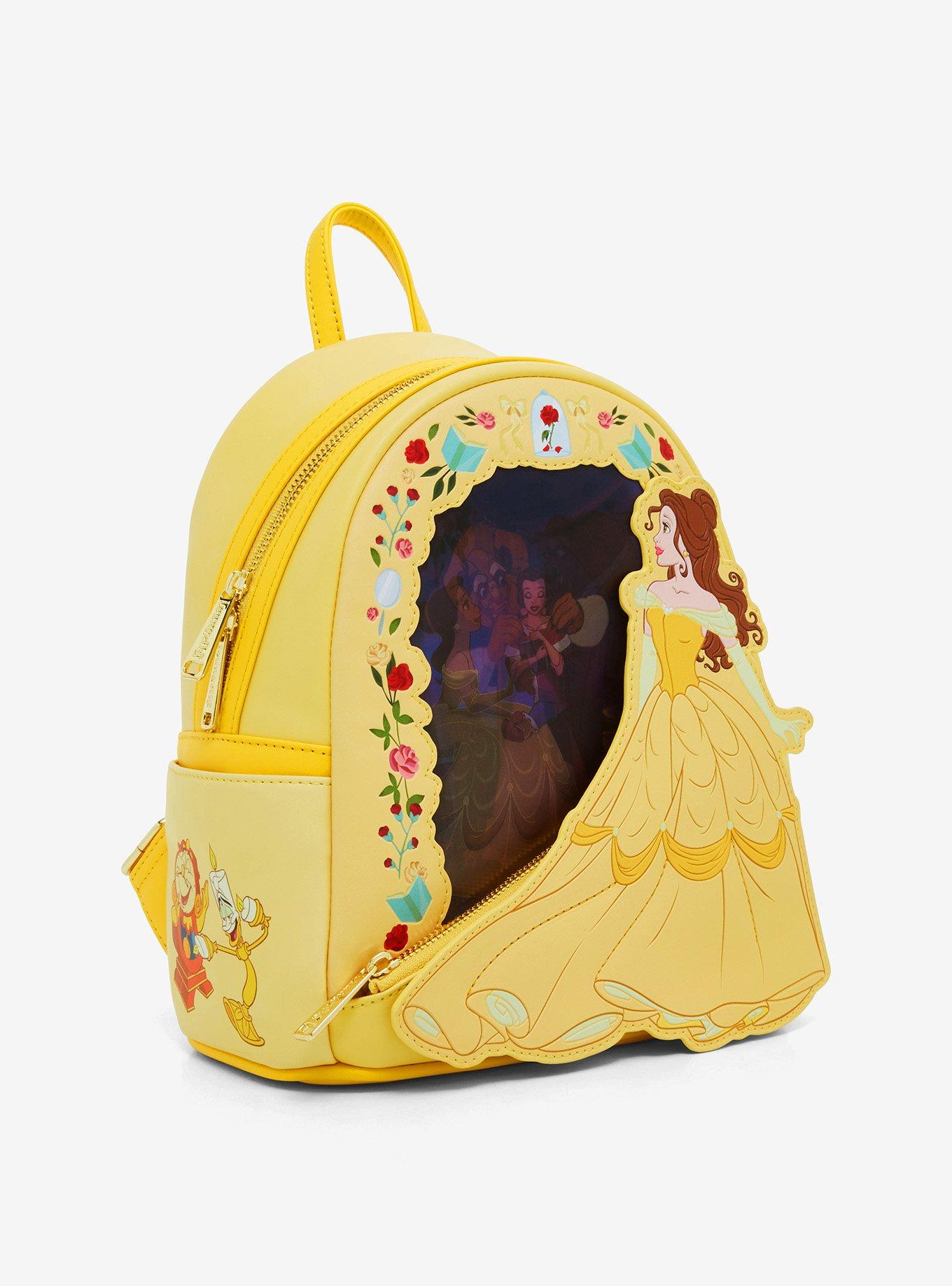 Loungefly Disney Beauty And The Beast Lenticular Mini Backpack, , alternate