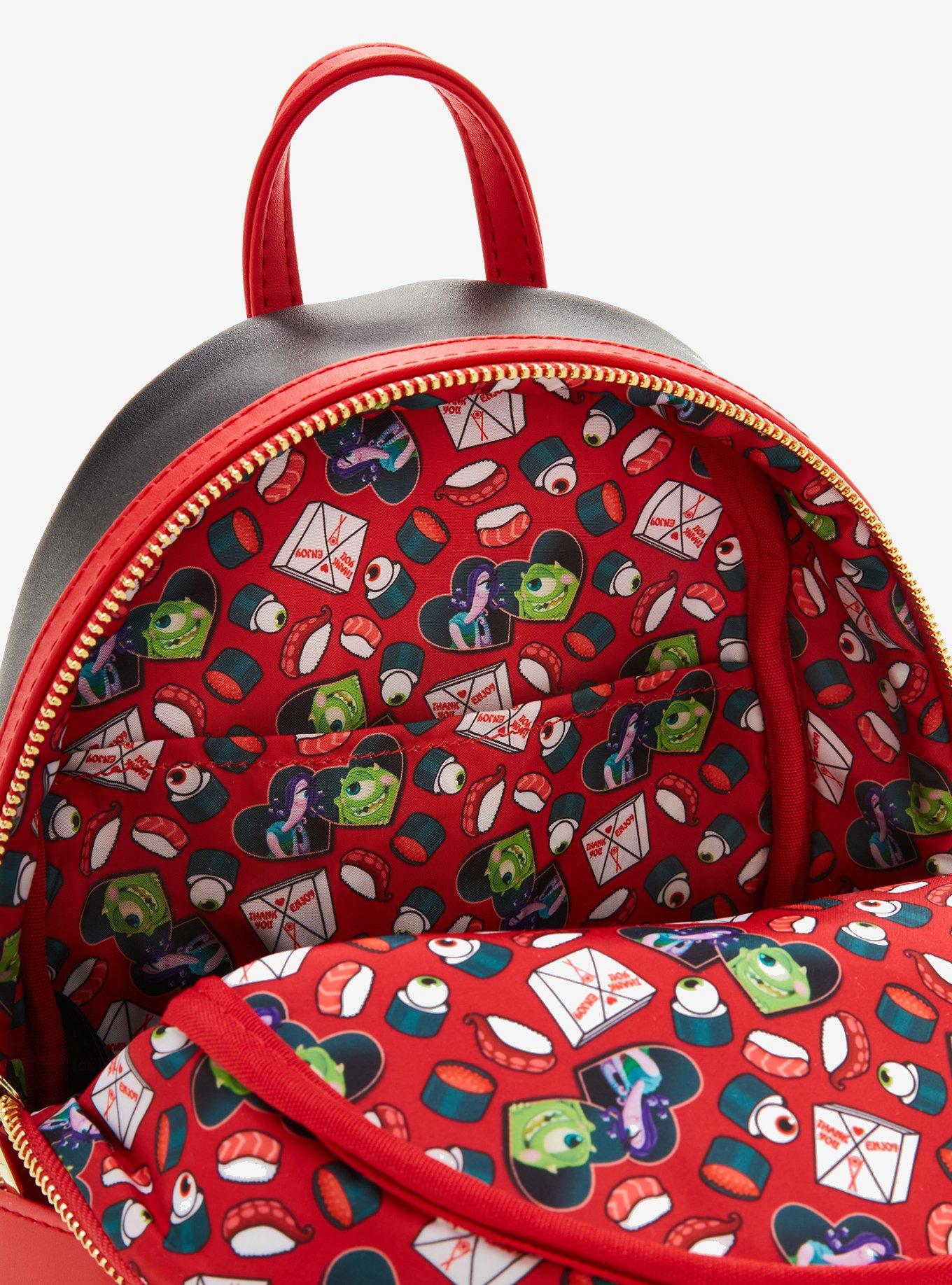 Loungefly Pixar Monsters, Inc. Takeout Box Mini Backpack, , alternate
