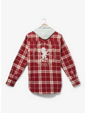 Harry Potter Gryffindor Hooded Flannel - BoxLunch Exclusive, , hi-res
