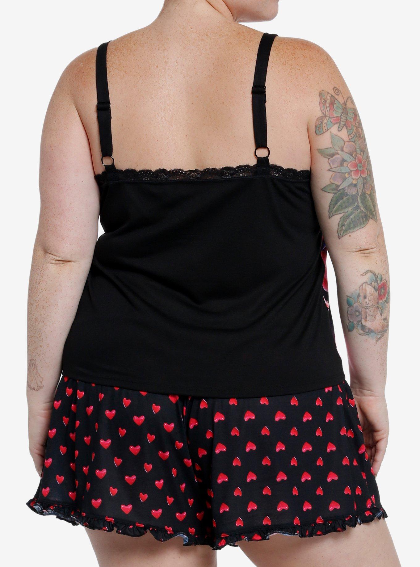 Melanie Martinez Portals Cami & Shorts Lounge Set Plus Size, MULTI, alternate