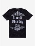 The Vampire Diaries Klaus Mineral Wash Boyfriend Fit Girls T-Shirt, MULTI, alternate