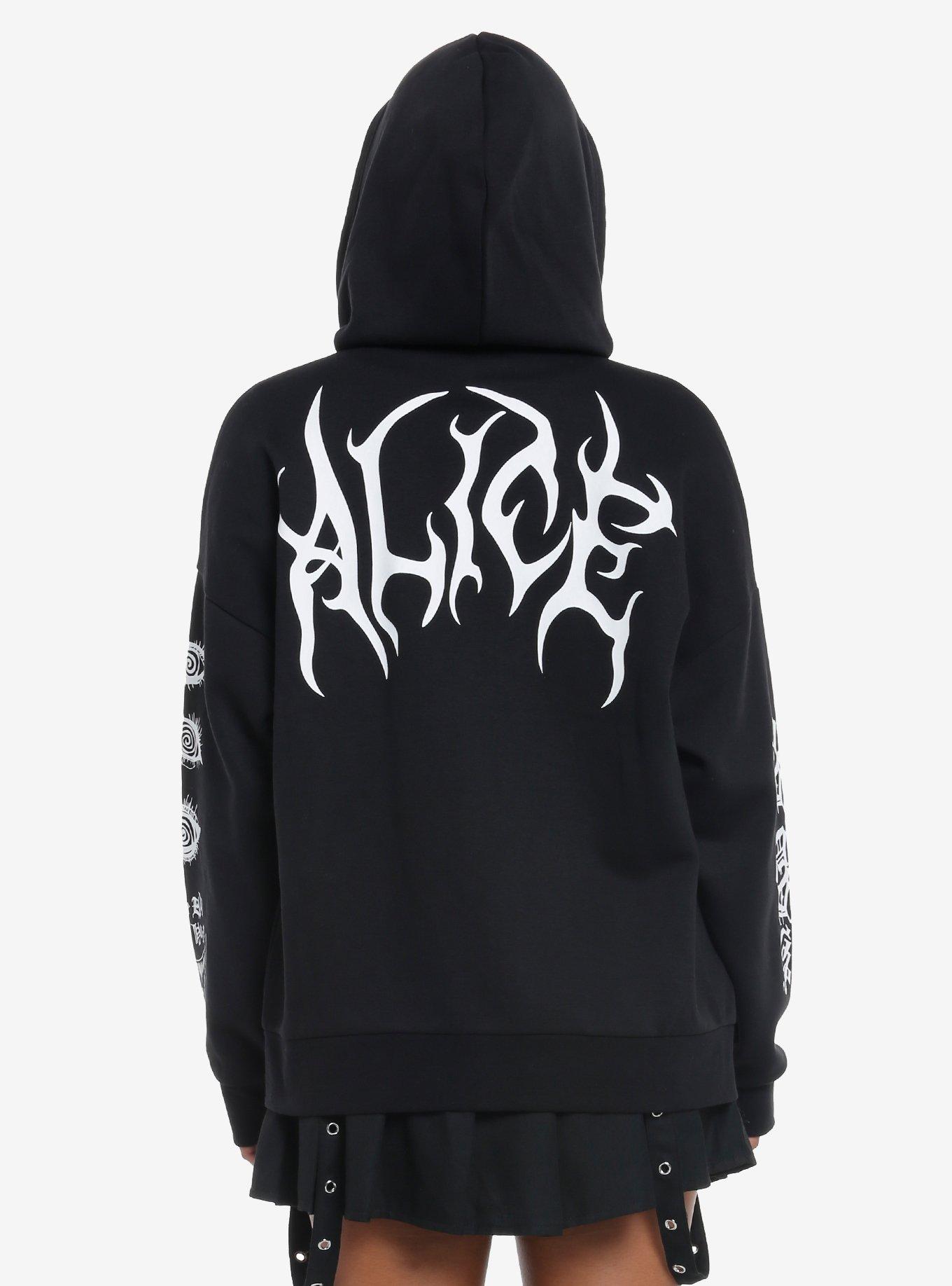 Social Collision Mad As A Hatter Girls Hoodie, , alternate