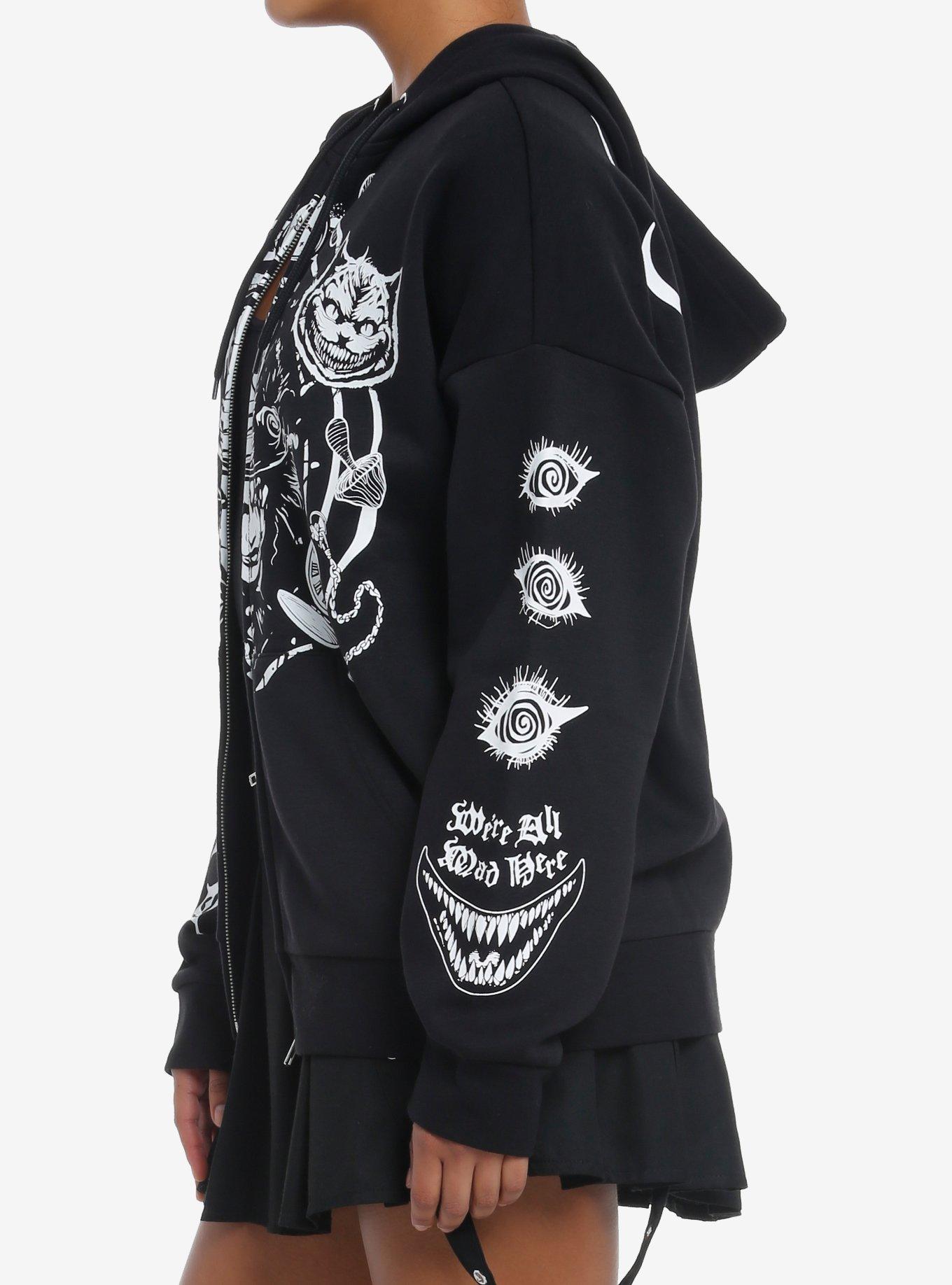 Social Collision Mad As A Hatter Girls Hoodie, , alternate