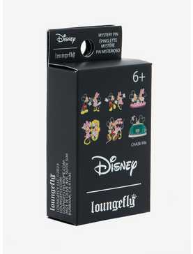 Loungefly Disney Mickey Mouse & Minnie Mouse Date Night Blind Box Enamel Pin, , hi-res