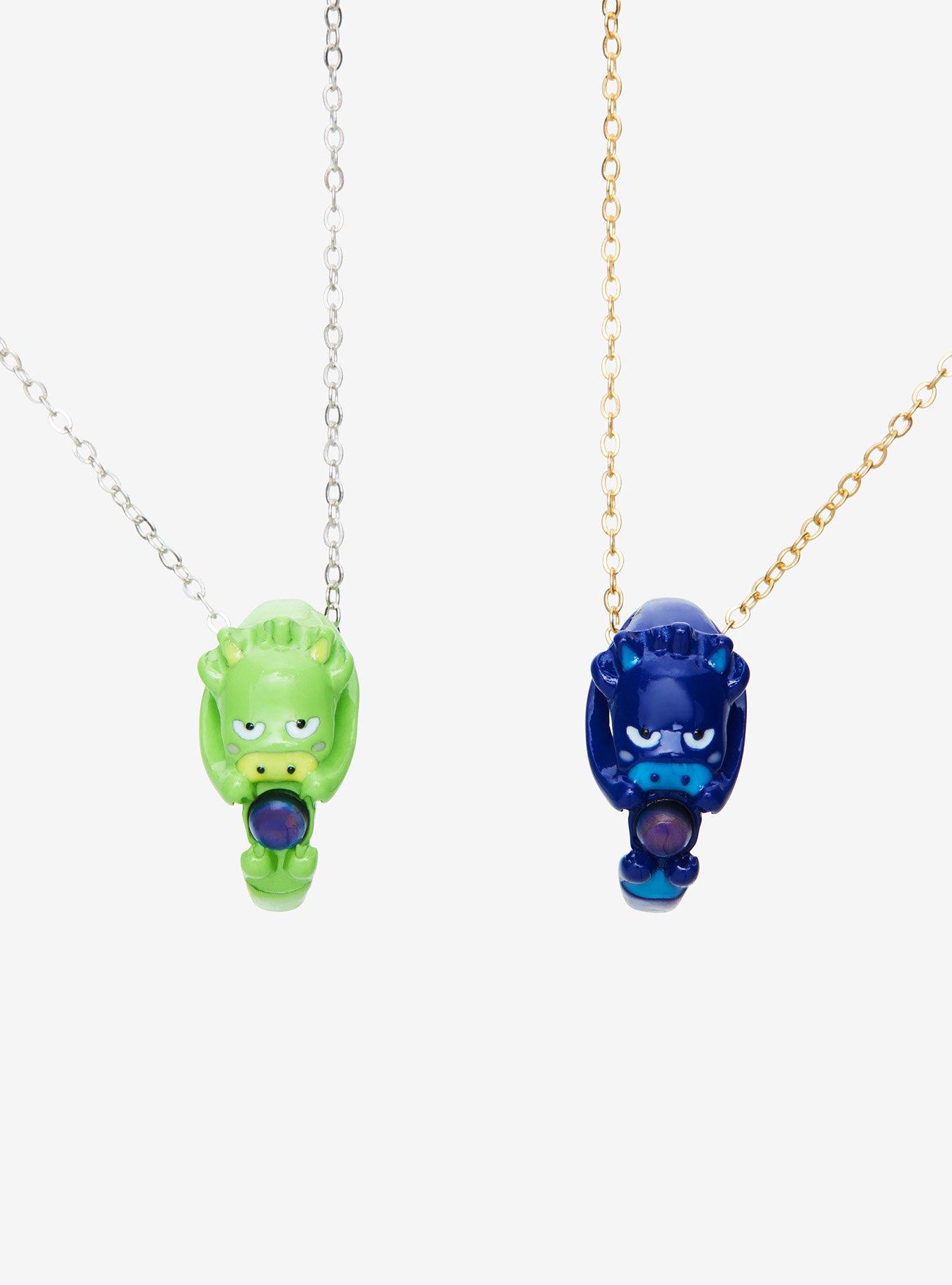 Mystical Creature Mood Ring Best Friend Necklace Set, , alternate