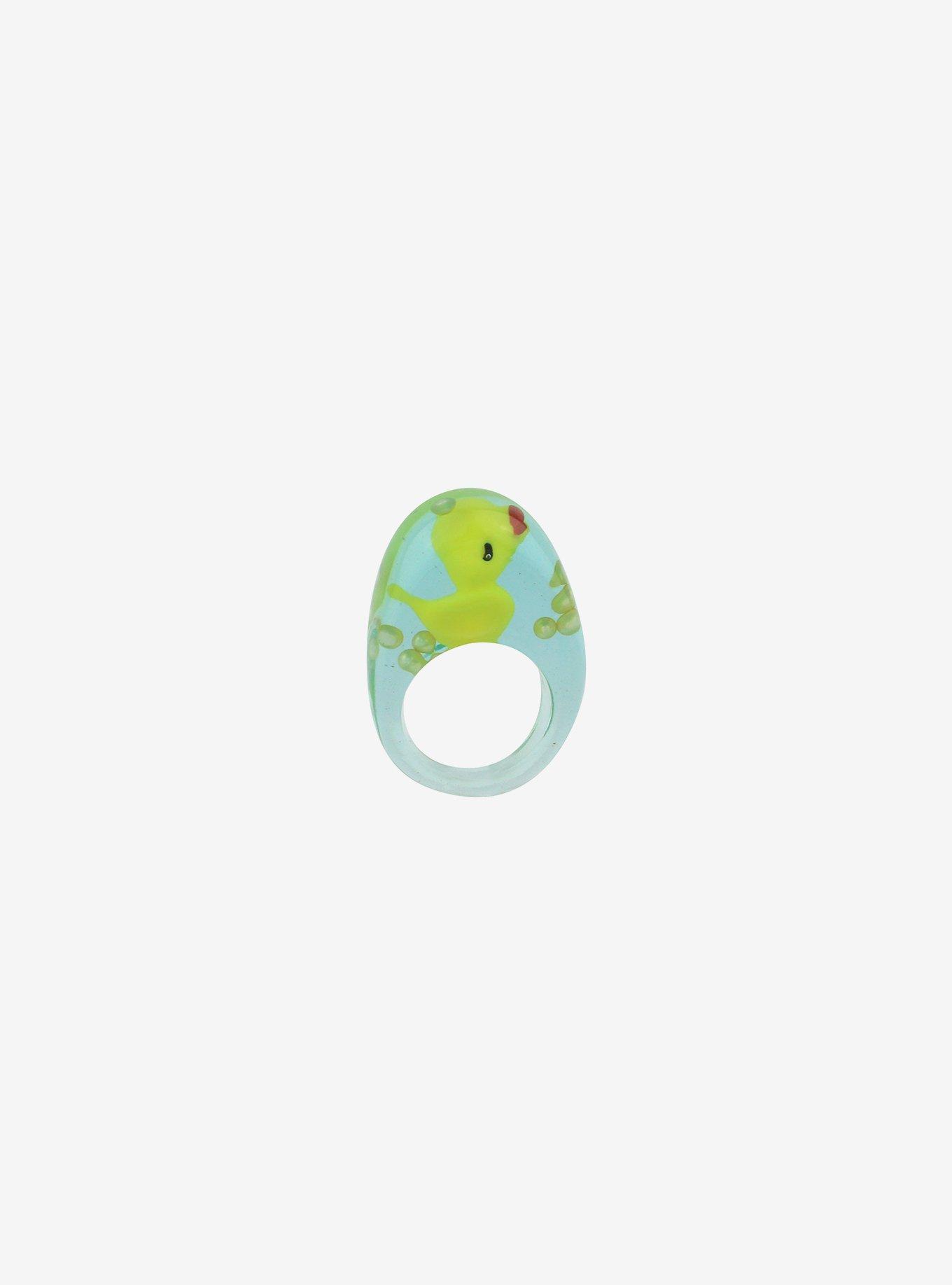 Rubber Duckie Translucent Ring, , hi-res