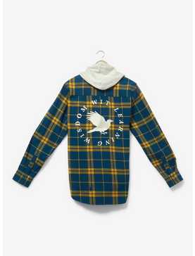 Harry Potter Ravenclaw Hooded Flannel - BoxLunch Exclusive, , hi-res